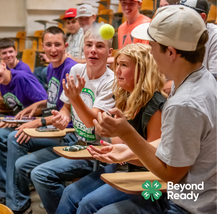 Group of teens at Discovery Days